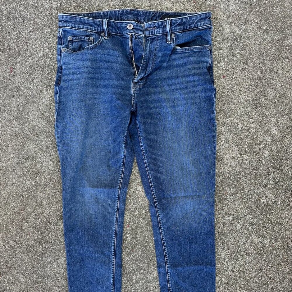 Bonobos Mens Blue Jeans, 34 x 32 Slim